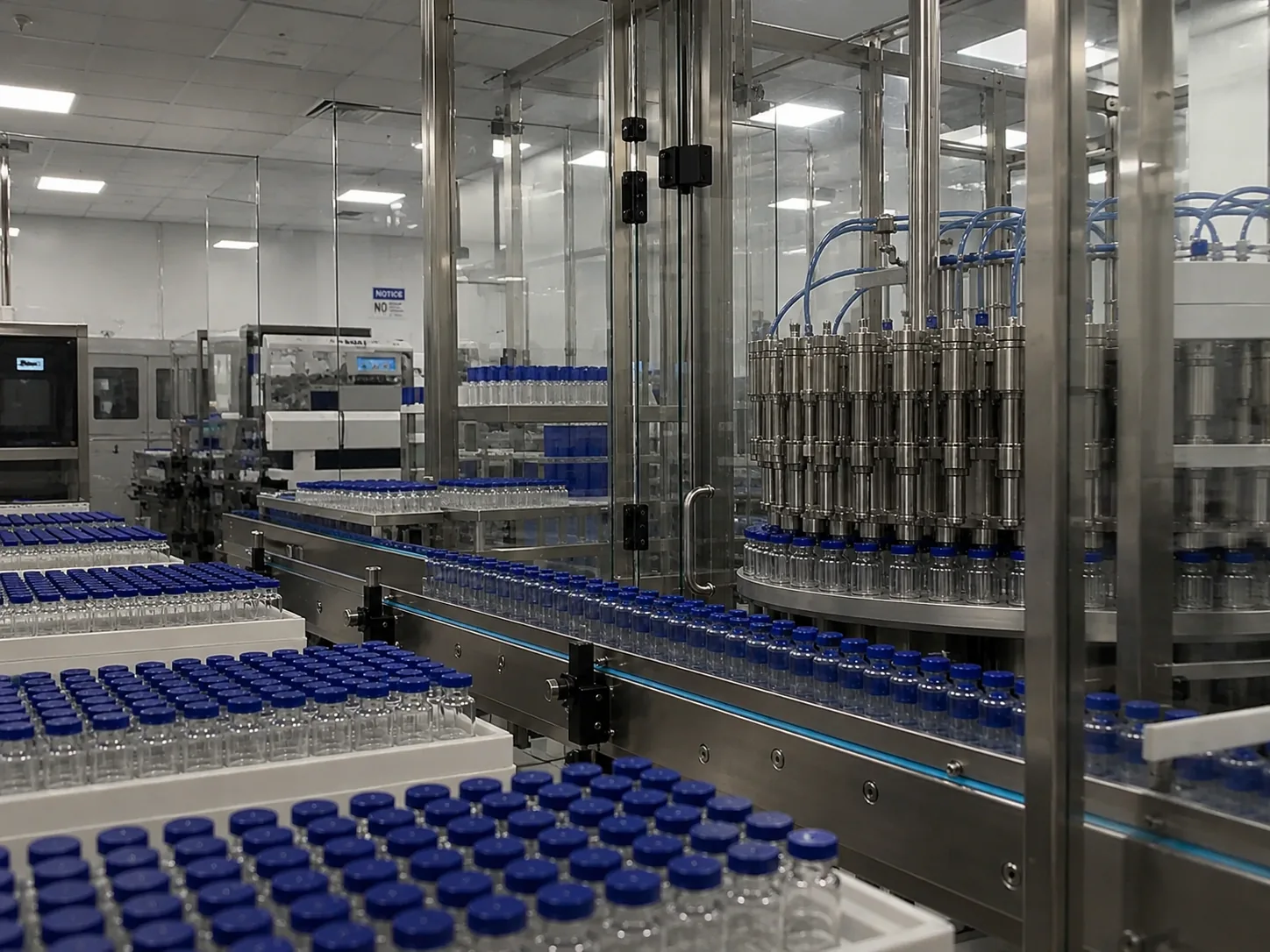 WKLabPeptides batch production environment