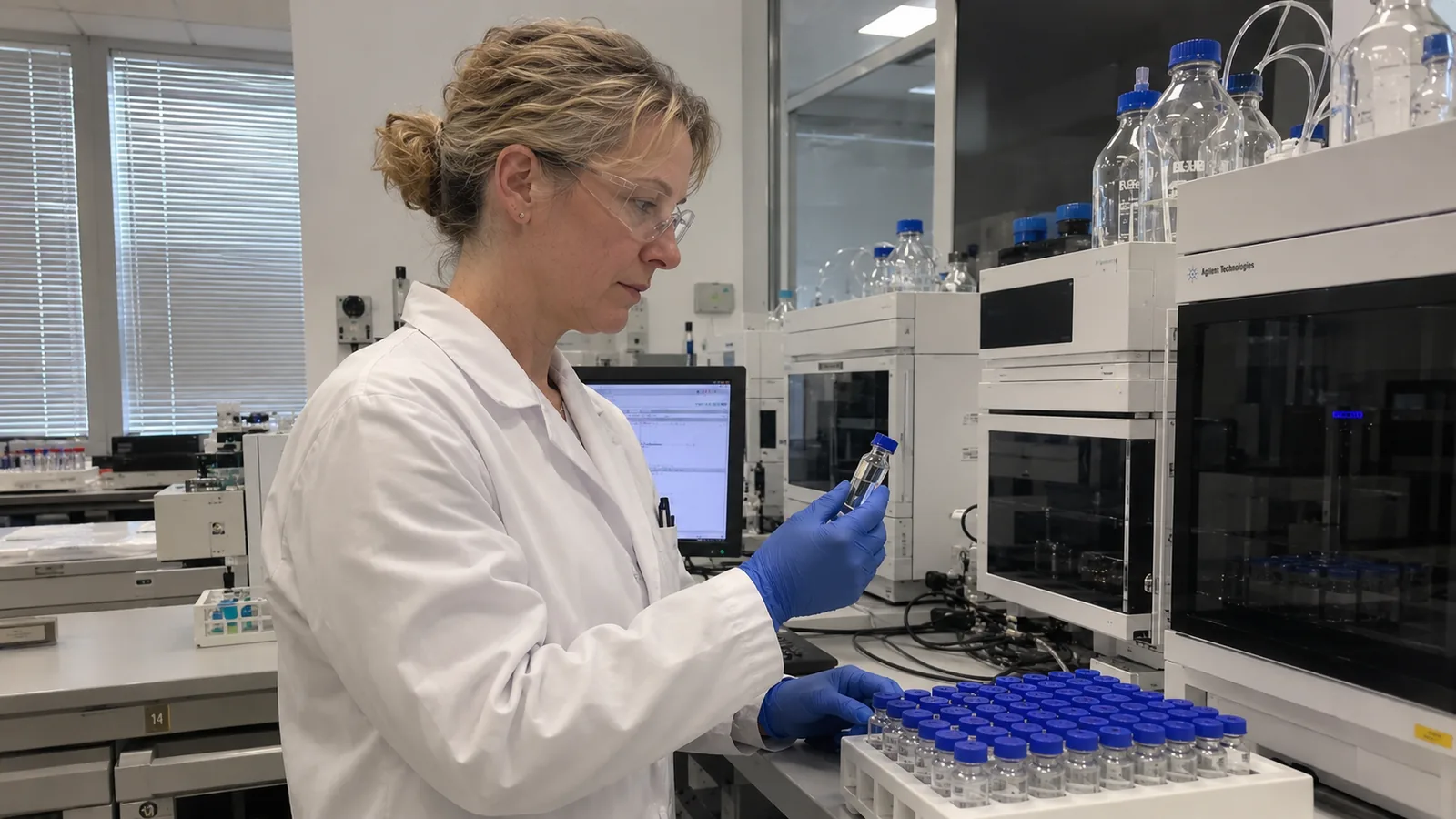 WKLabPeptides structured laboratory quality control